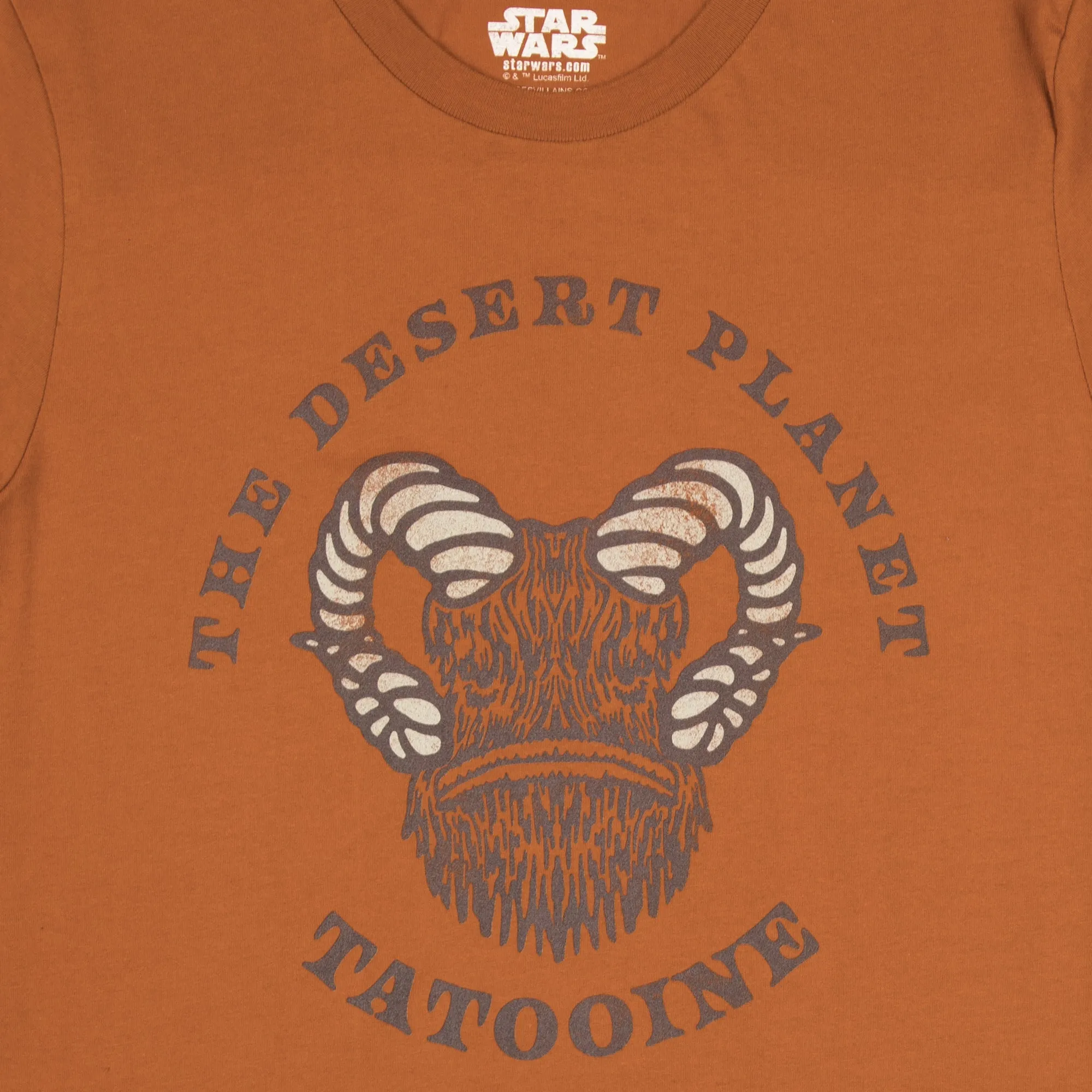 Tatooine Bantha Orange Tee