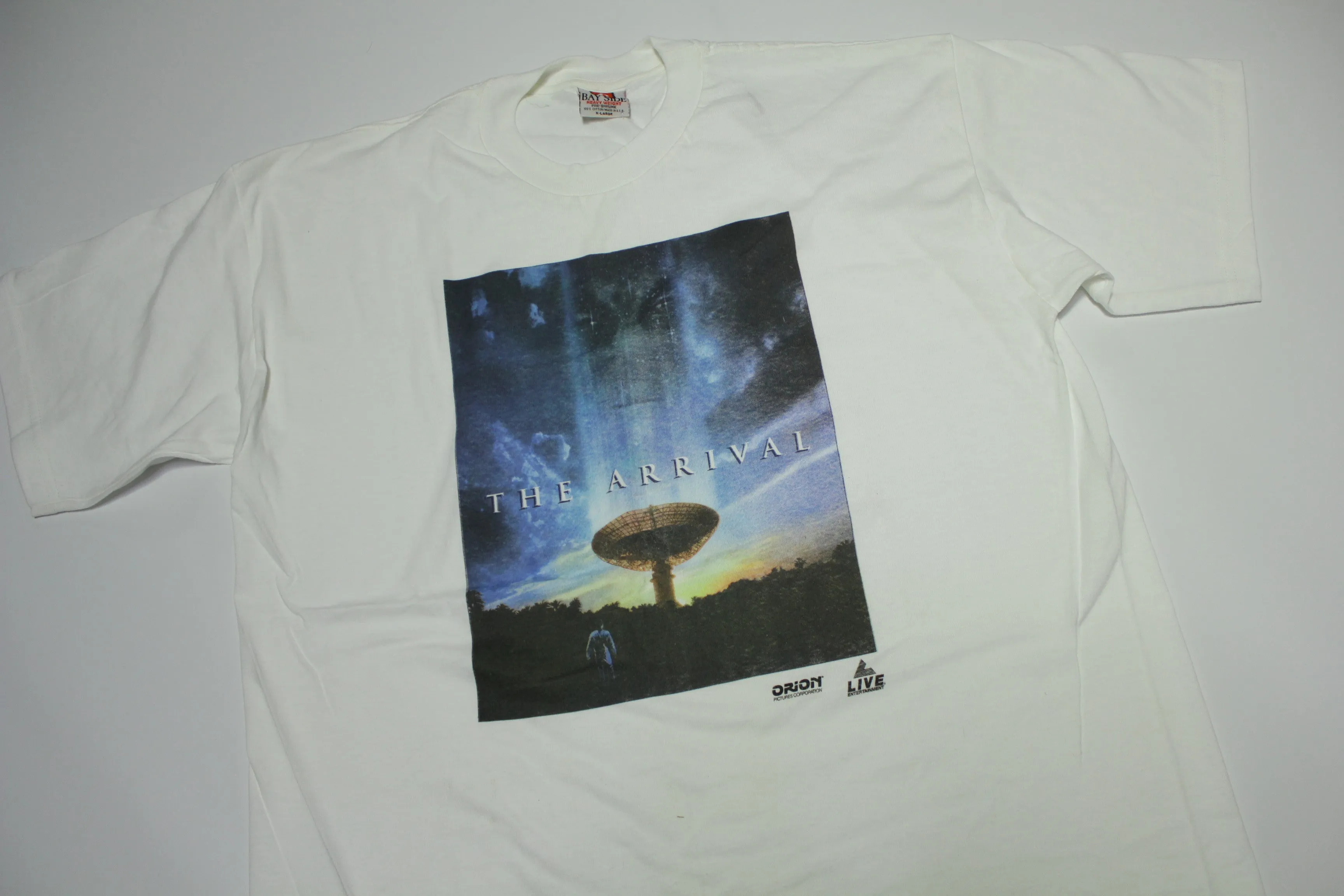 The Arrival 1996 Vintage Orion Made in USA 90's Movie Promo T-Shirt