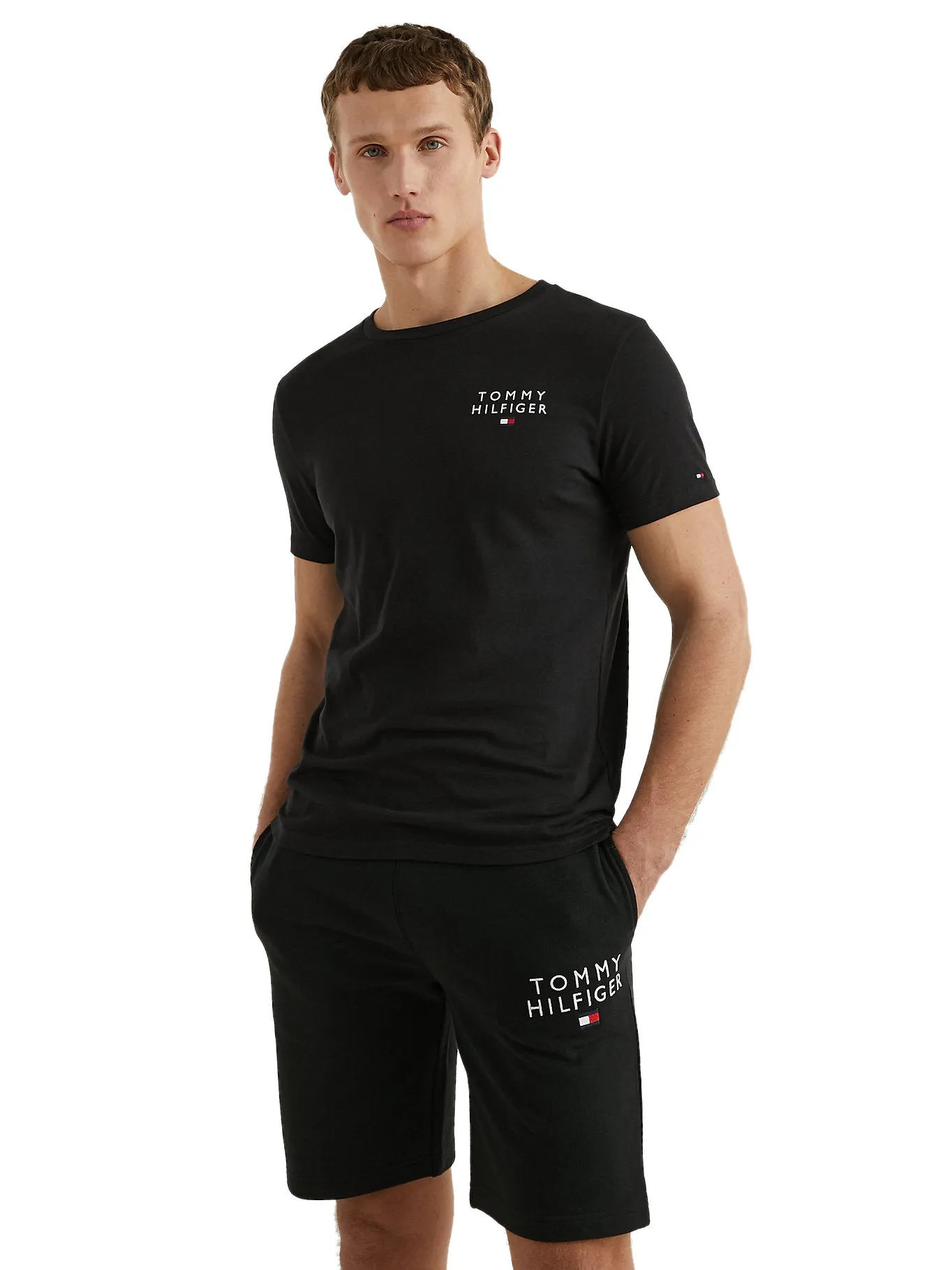 Tommy Hilfiger Mens Pyjama Embroidery T-Shirt