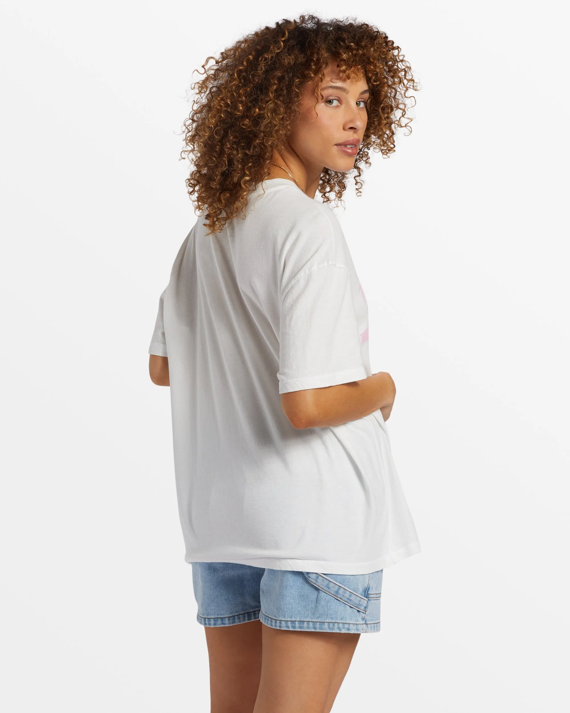 Vacation Spot Oversized T-Shirt - Salt Crystal