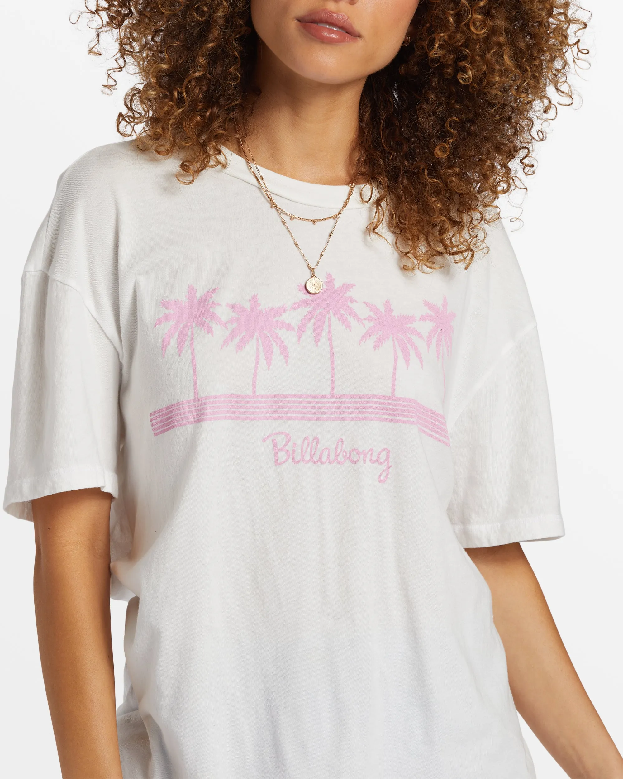 Vacation Spot Oversized T-Shirt - Salt Crystal