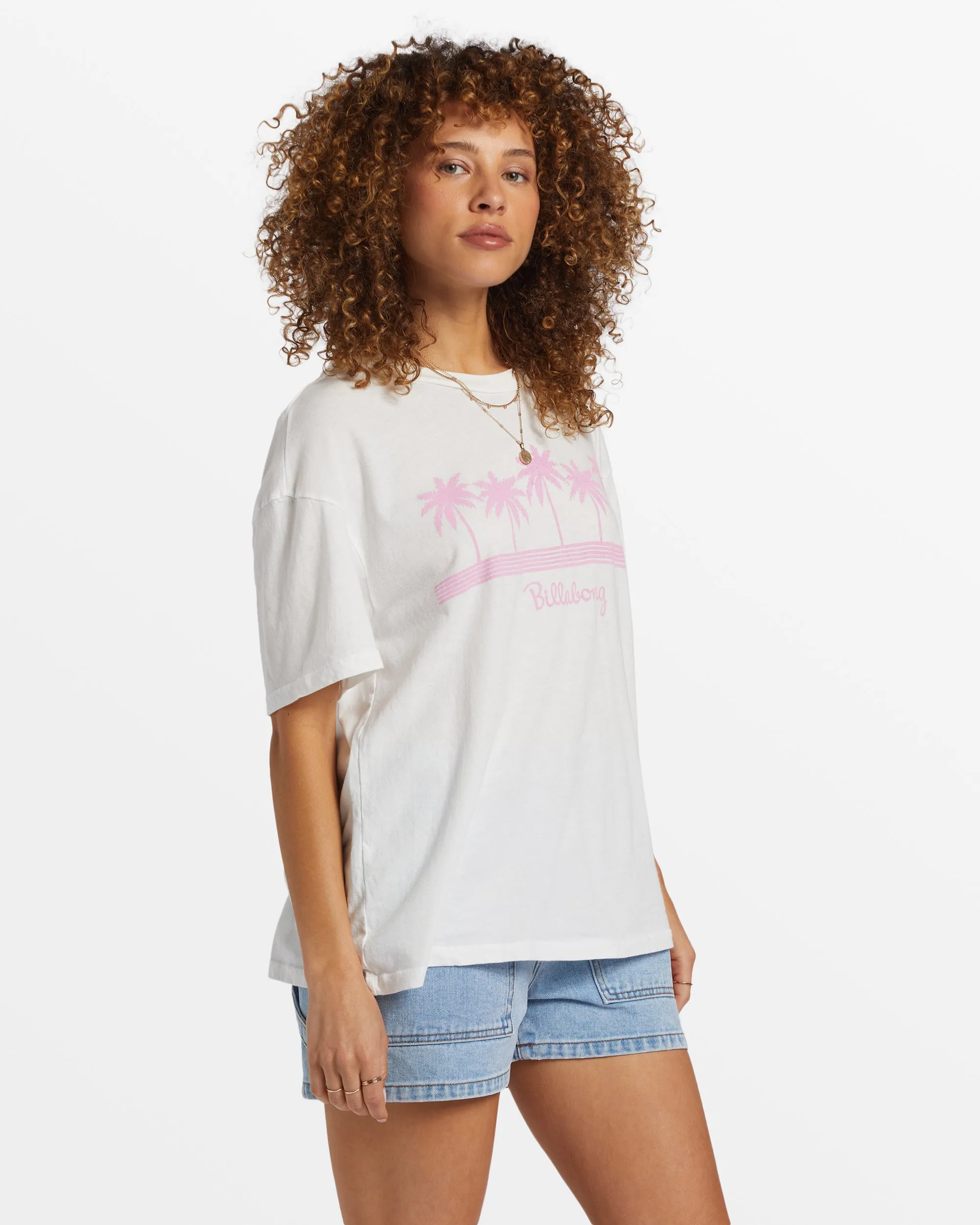 Vacation Spot Oversized T-Shirt - Salt Crystal