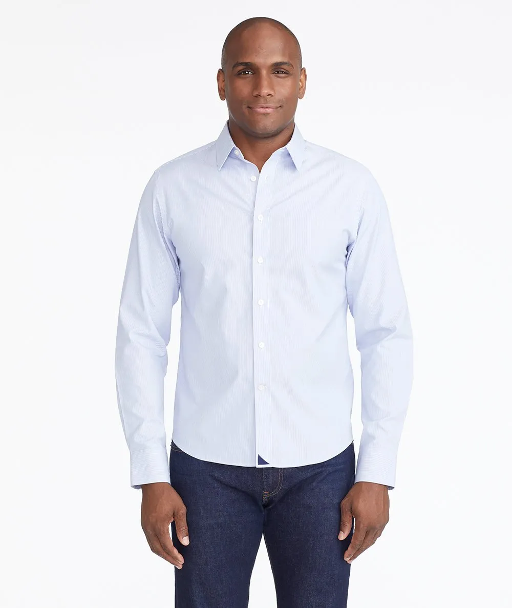 Wrinkle-Free Bordeaux Shirt