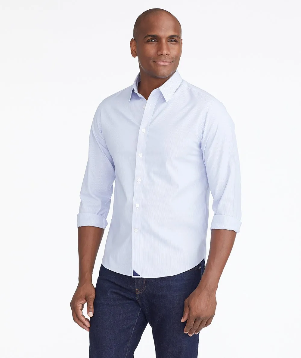 Wrinkle-Free Bordeaux Shirt