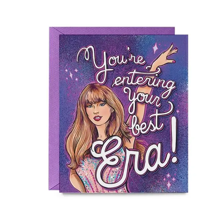 Your Best Era Taylor Swift Birthday Greeting Card