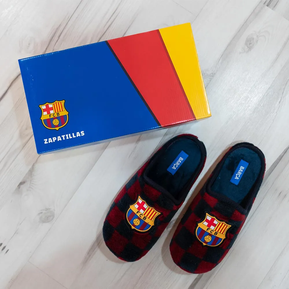 Zapatillas FC Barcelona Cuadros